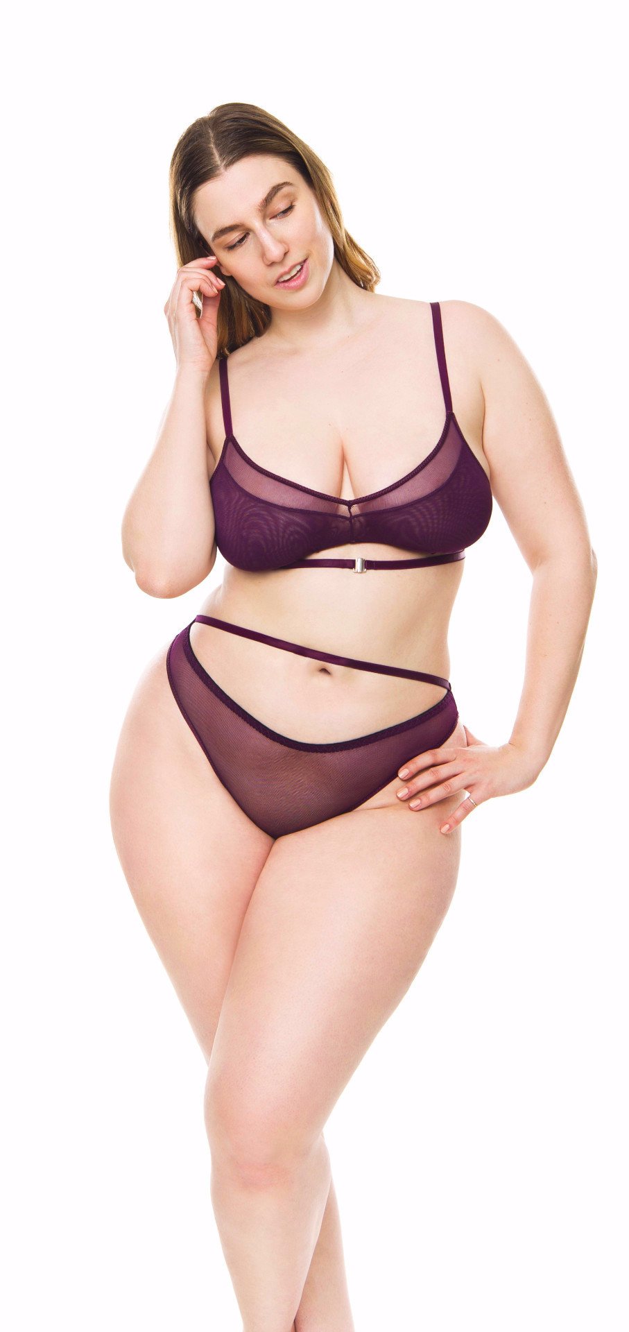 Kate Bralette in Purple