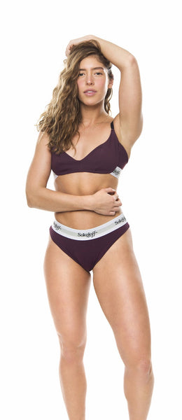 Basic Bra Purple