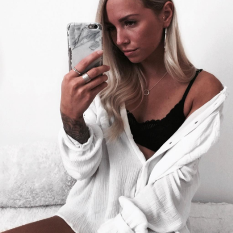 Sara Bralette Black