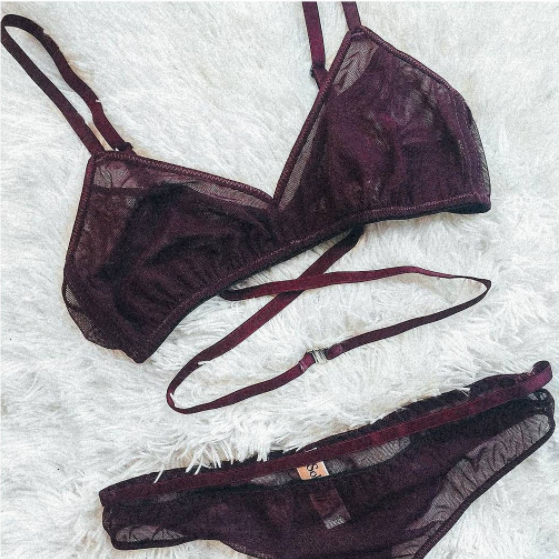 Kate Bralette in Purple