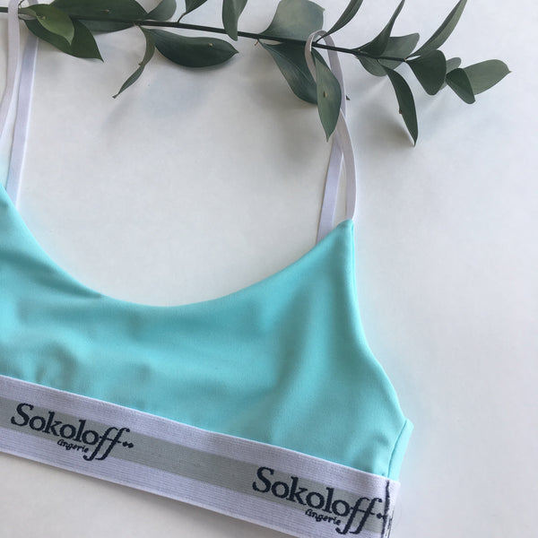 Basic Crop Top in Mint